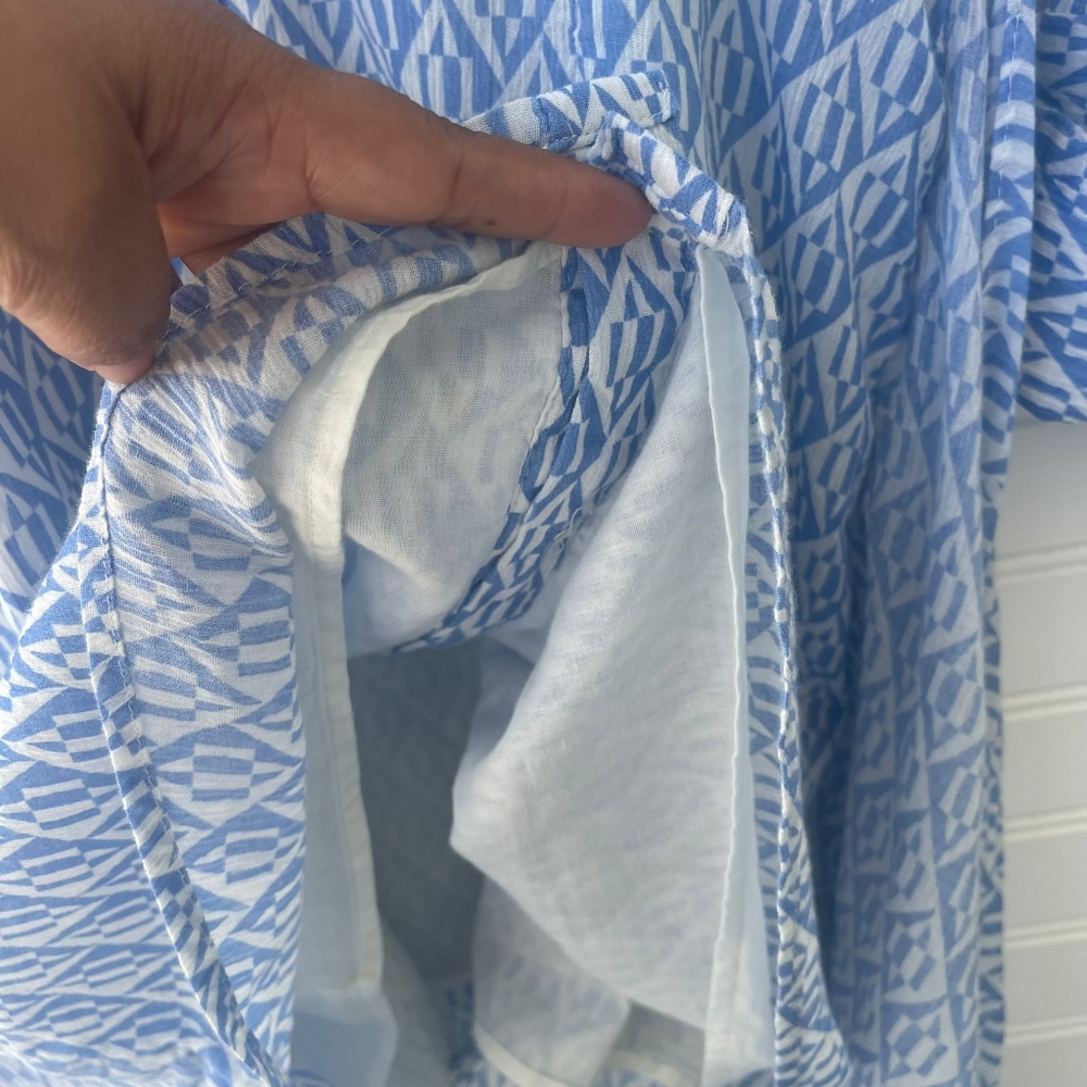 Free People Blue Mini Dress - Picture 10 of 12